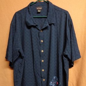 Red Macaw Trading Co-Button Down Men's Shirt-3XLT